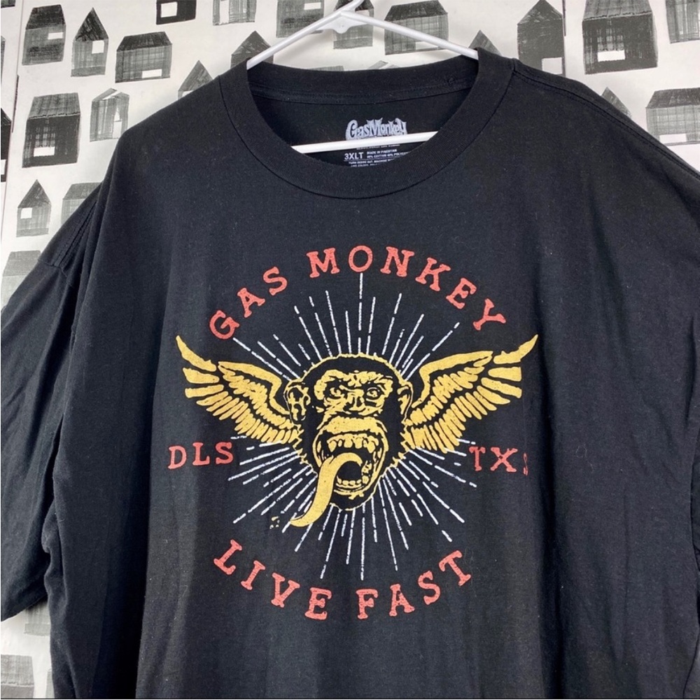 Gas Monkey / Men’s short sleeve graphic tee / Men’s 3XL - Picture 2 of 4